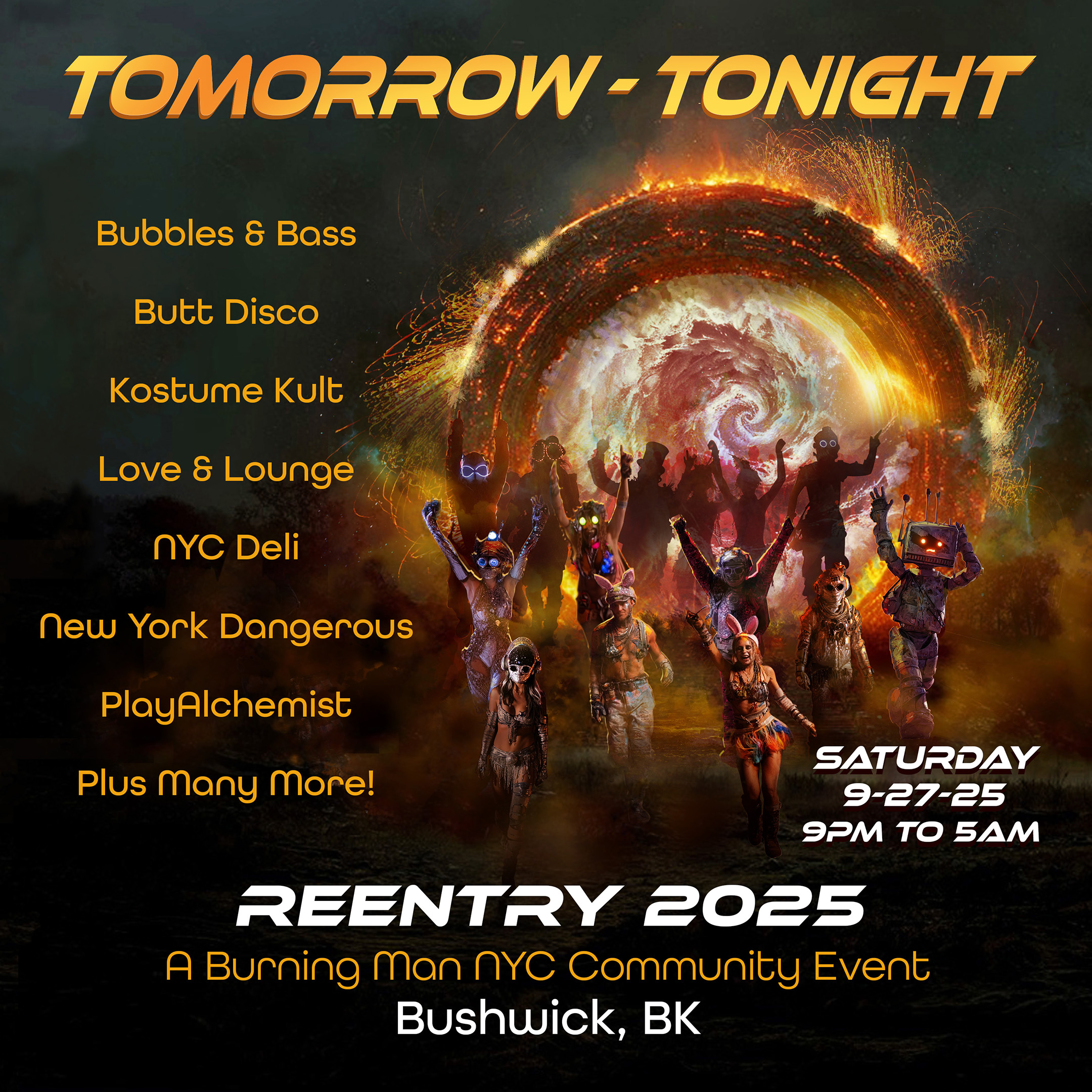 REENTRY 2025 – A Burning Man NYC Community Event